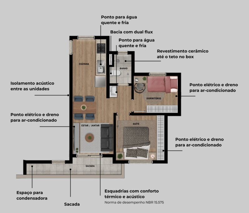 Apartamento à venda com 2 quartos, 34m² - Foto 17