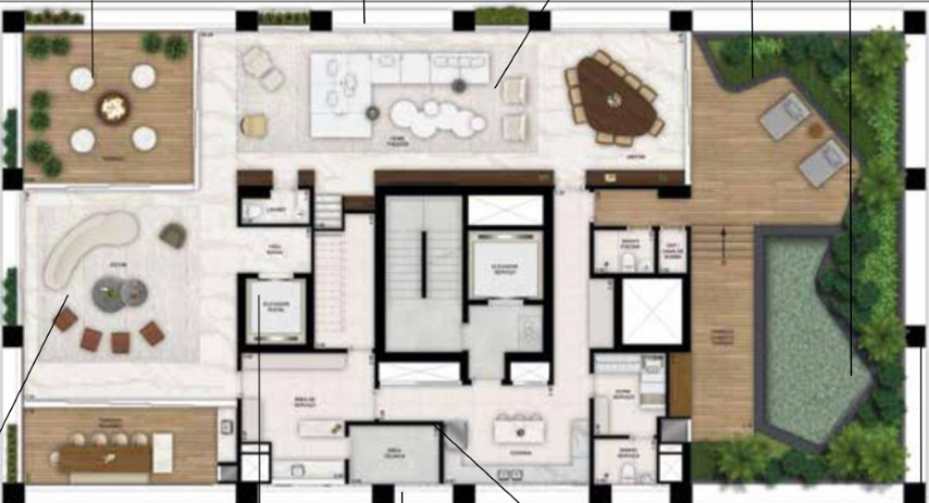 Apartamento à venda com 4 quartos, 393m² - Foto 48