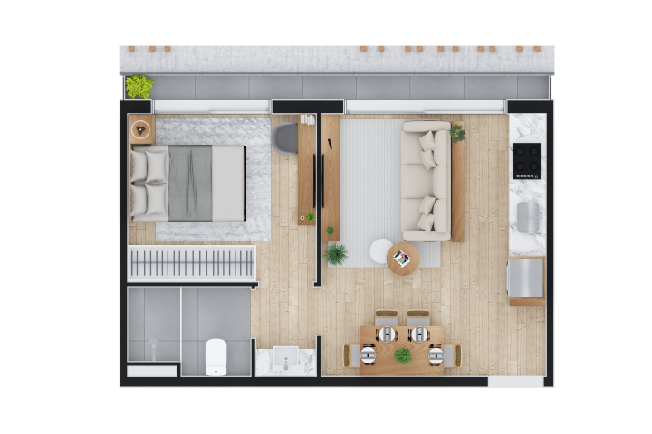 Apartamento à venda com 1 quarto, 3108m² - Foto 35