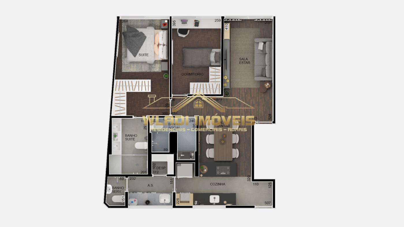 Apartamento à venda com 2 quartos, 86m² - Foto 7