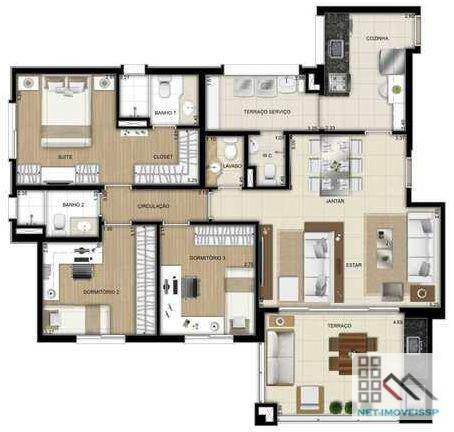 Apartamento à venda com 3 quartos, 109m² - Foto 45