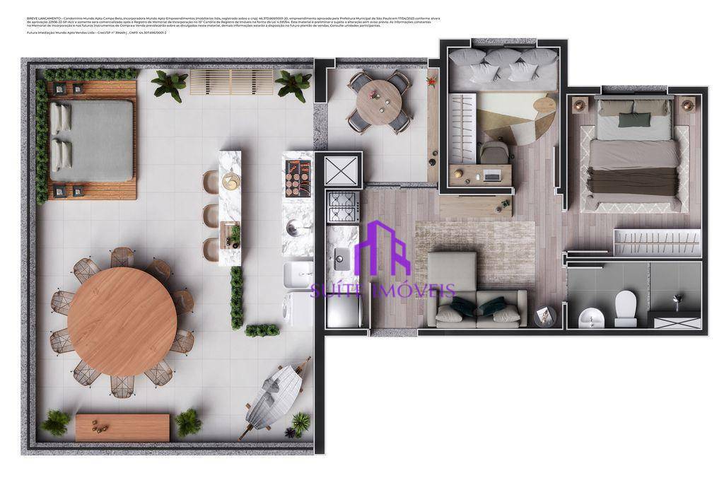 Apartamento à venda com 2 quartos, 71m² - Foto 20