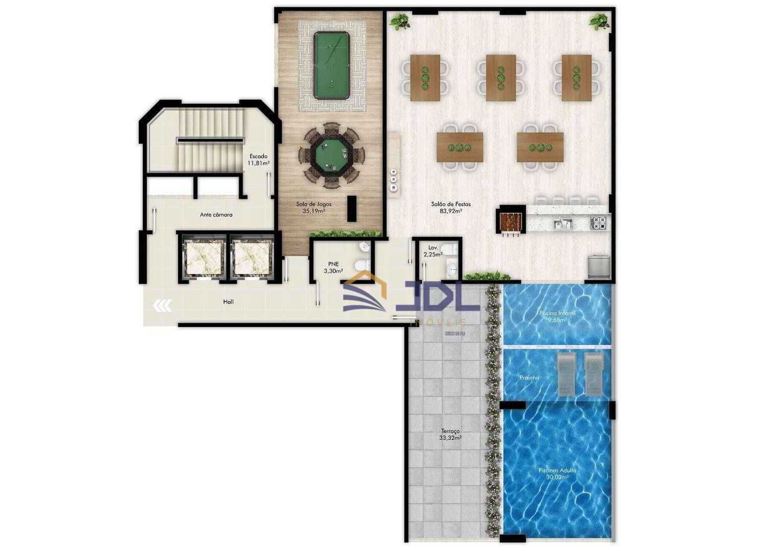 Apartamento à venda com 2 quartos, 75m² - Foto 8