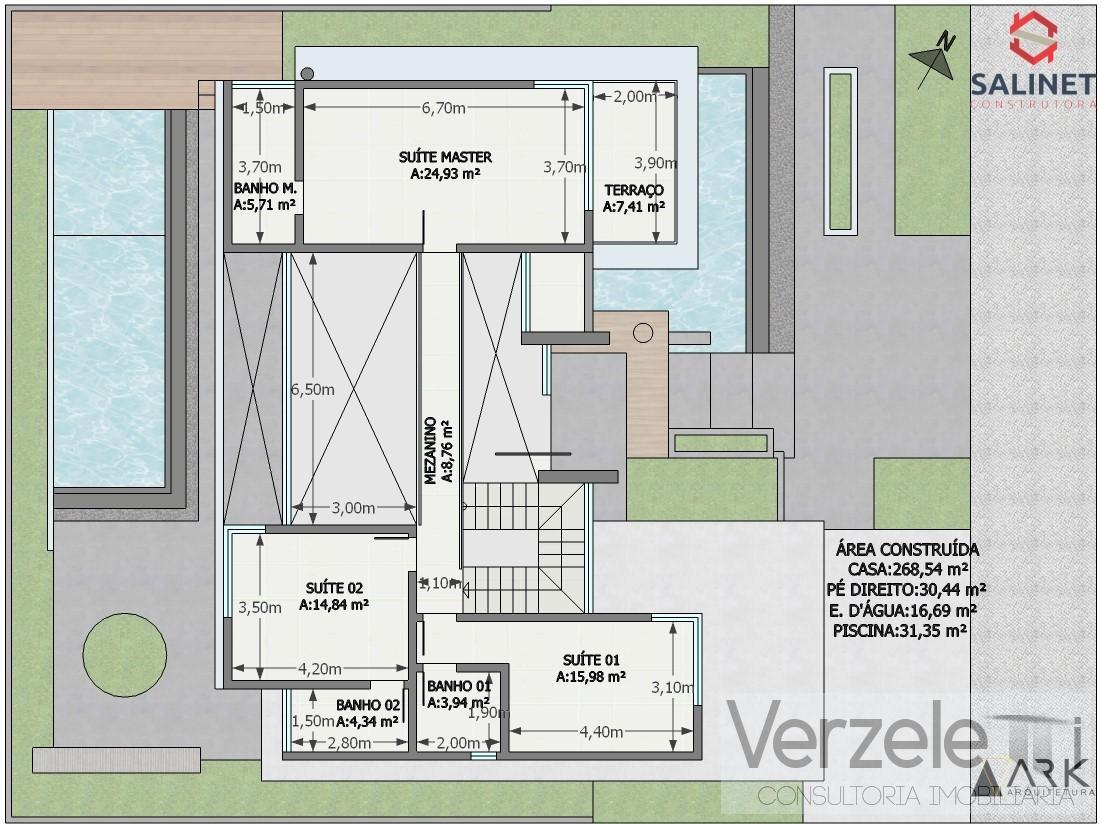 Casa de Condomínio à venda com 3 quartos, 448m² - Foto 11