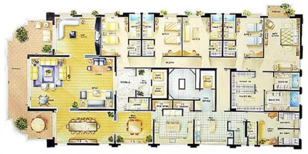 Apartamento à venda com 4 quartos, 516m² - Foto 9