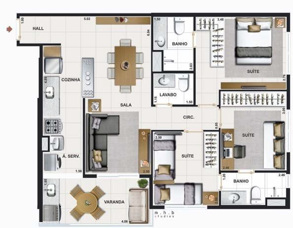 Cobertura à venda com 3 quartos, 138m² - Foto 41