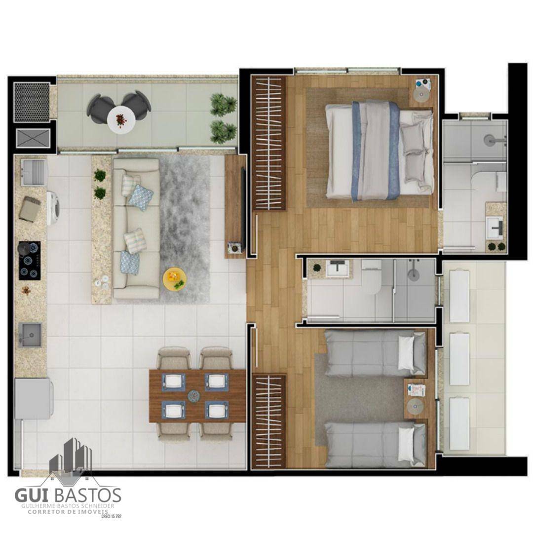 Apartamento à venda com 2 quartos, 64m² - Foto 15