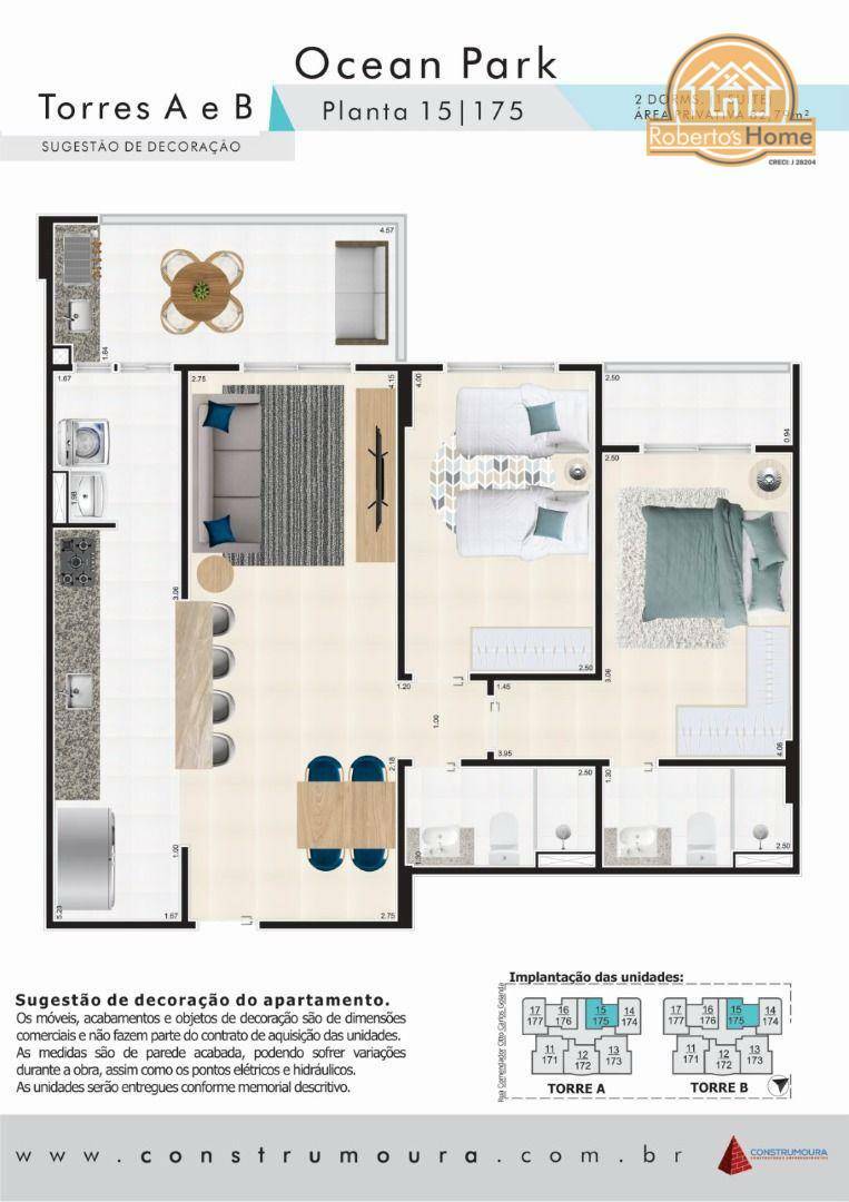 Apartamento à venda com 2 quartos, 82m² - Foto 5