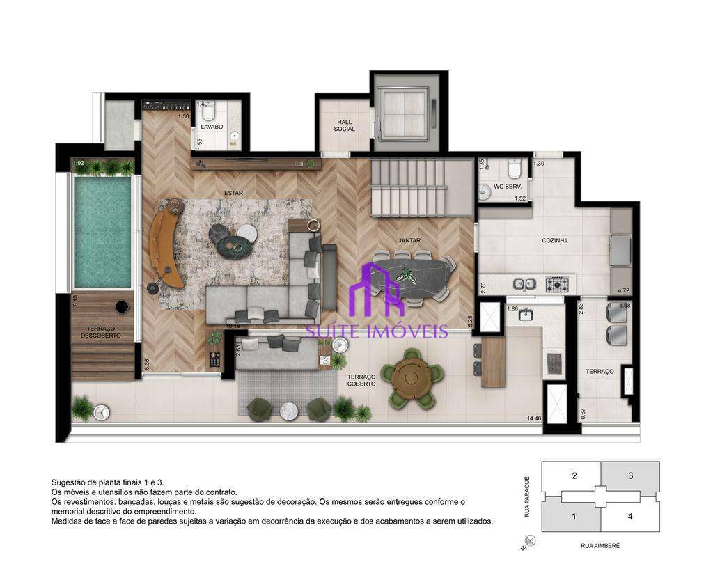 Apartamento à venda com 4 quartos, 157m² - Foto 25