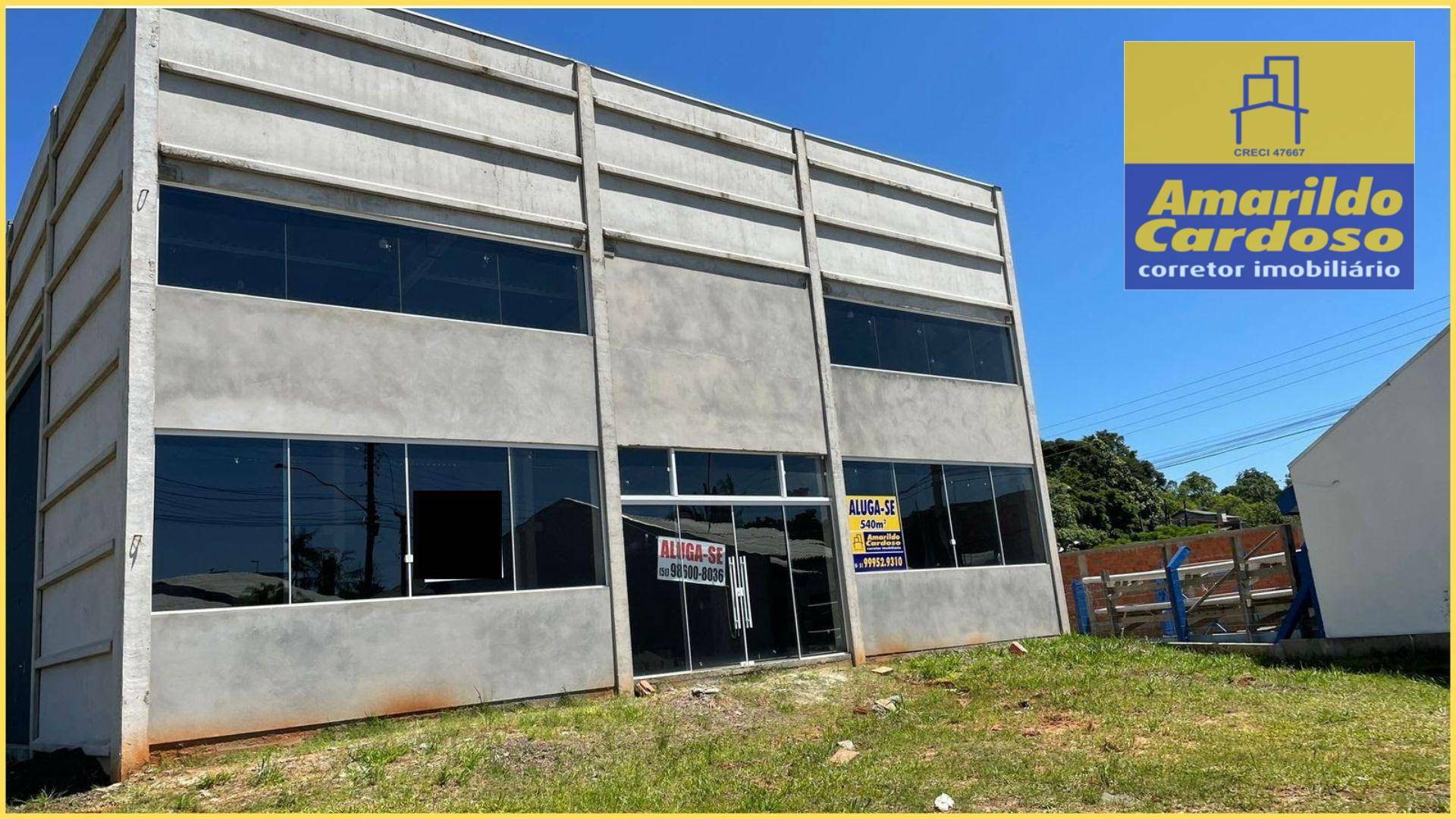 Depósito-Galpão-Armazém para alugar, 540m² - Foto 1