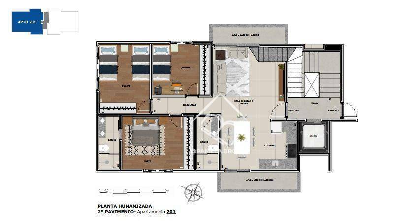 Cobertura à venda com 3 quartos, 159m² - Foto 2