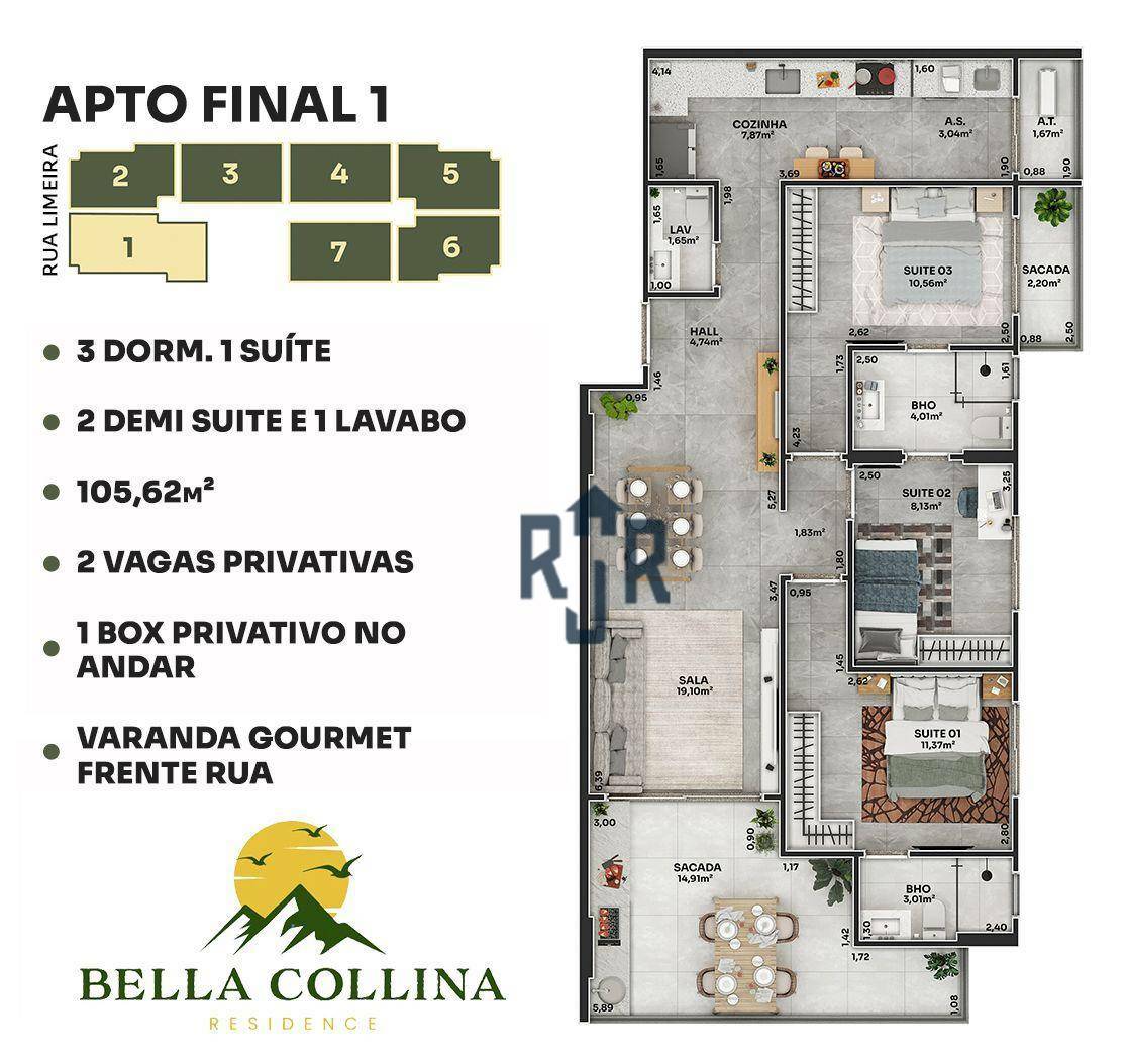 Apartamento à venda com 2 quartos, 80m² - Foto 20