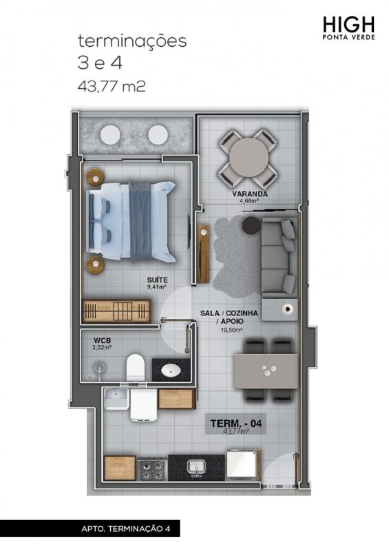 Apartamento à venda com 2 quartos, 66m² - Foto 10