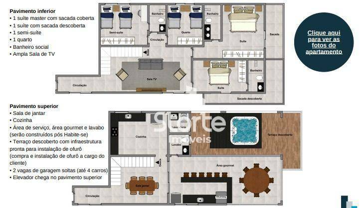 Cobertura à venda com 4 quartos, 201m² - Foto 9