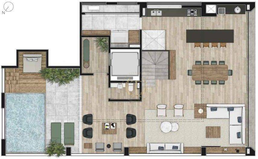 Apartamento à venda com 4 quartos, 438m² - Foto 4