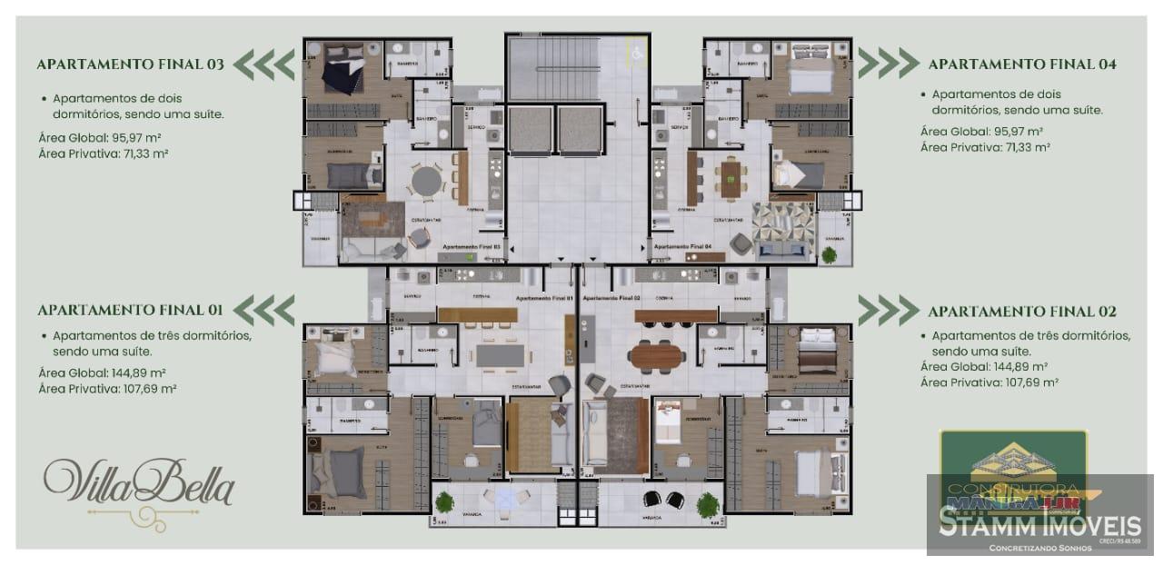 Apartamento à venda com 2 quartos, 71m² - Foto 9