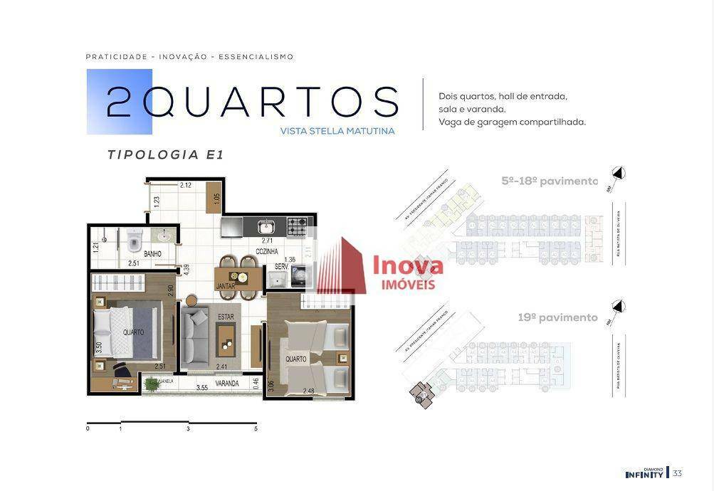 Apartamento à venda com 2 quartos, 47m² - Foto 24