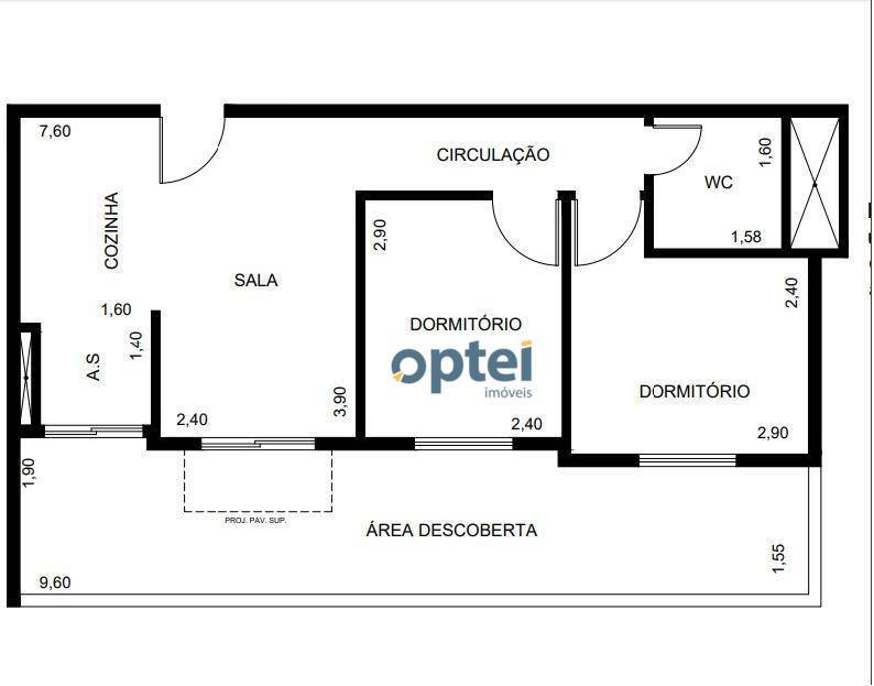 Apartamento à venda com 2 quartos, 61m² - Foto 12