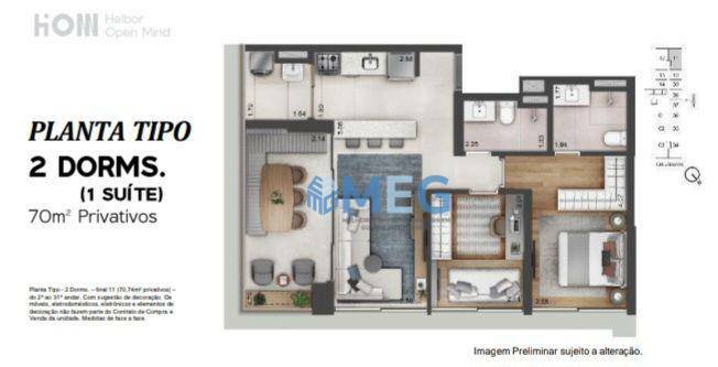 Apartamento à venda com 1 quarto, 40m² - Foto 29