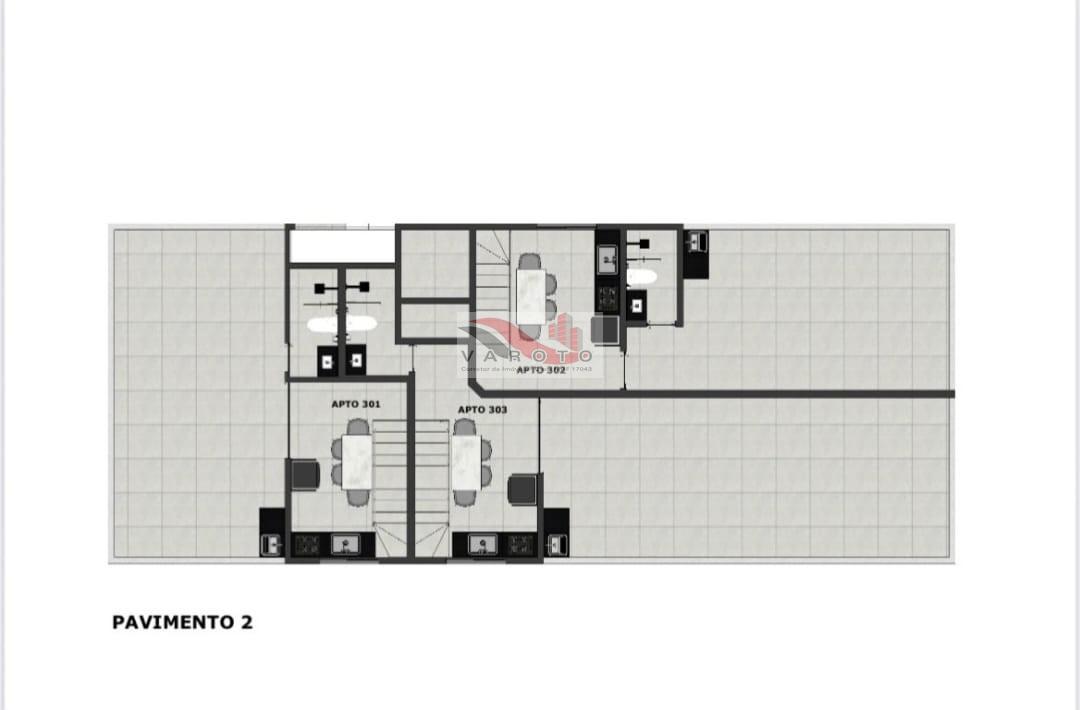 Cobertura à venda com 2 quartos, 28m² - Foto 3