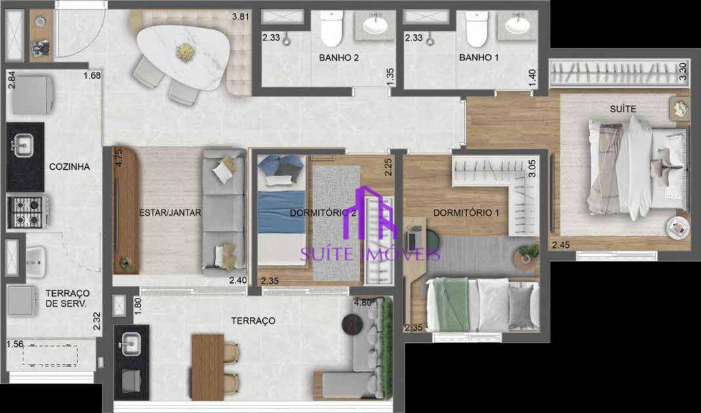 Apartamento à venda com 1 quarto, 32m² - Foto 23