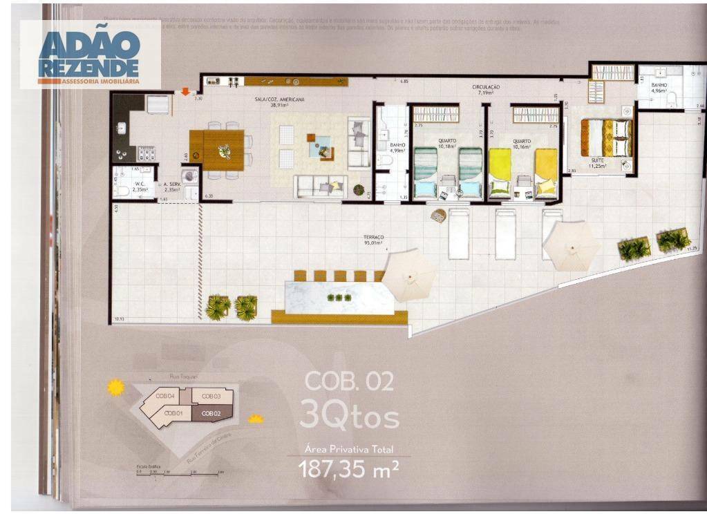 Apartamento à venda com 2 quartos, 68m² - Foto 38