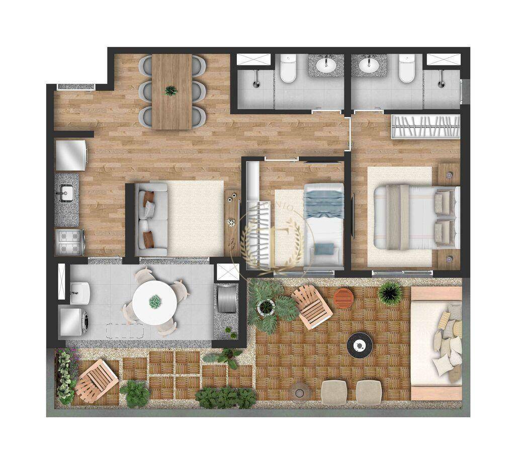 Apartamento à venda com 2 quartos, 49m² - Foto 26