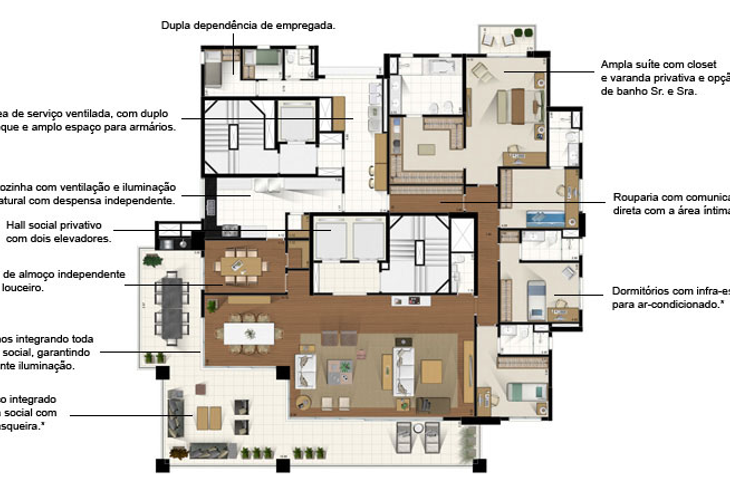 Apartamento à venda com 4 quartos, 385m² - Foto 11