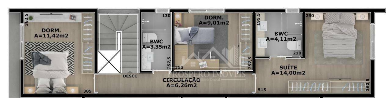 Casa à venda com 2 quartos, 104m² - Foto 8