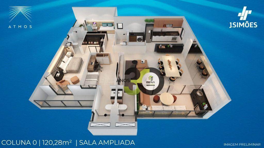 Apartamento, 2 quartos, 64 m² - Foto 64