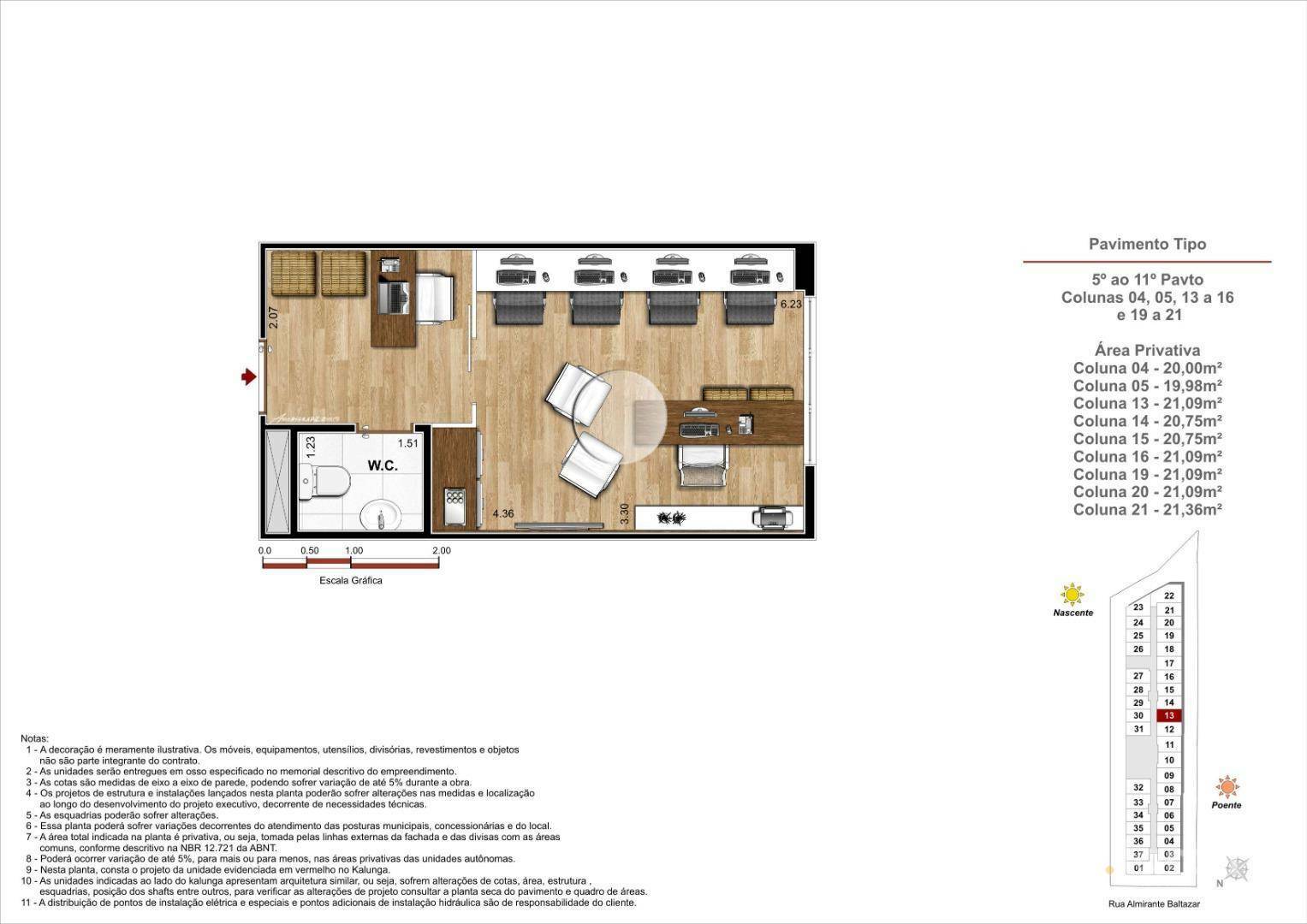 Conjunto Comercial-Sala à venda, 21m² - Foto 11