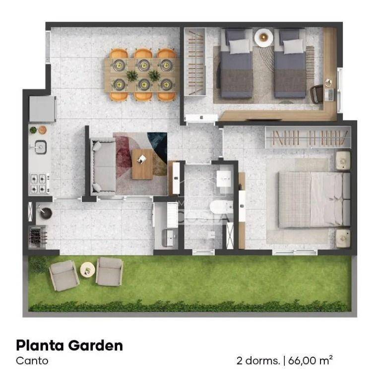 Apartamento, 2 quartos, 51 m² - Foto 3