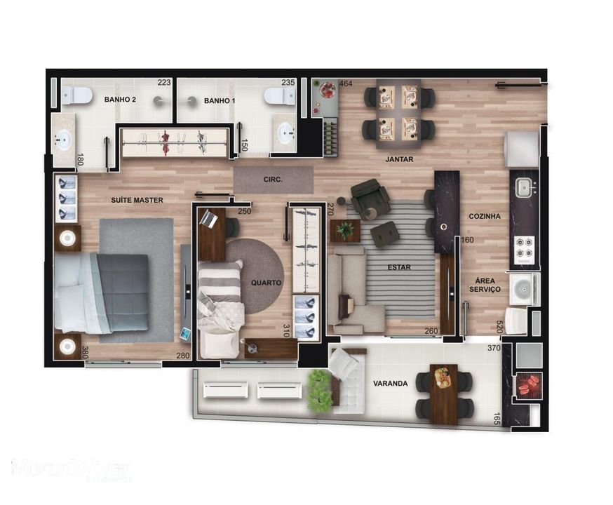 Apartamento à venda com 3 quartos, 85m² - Foto 48