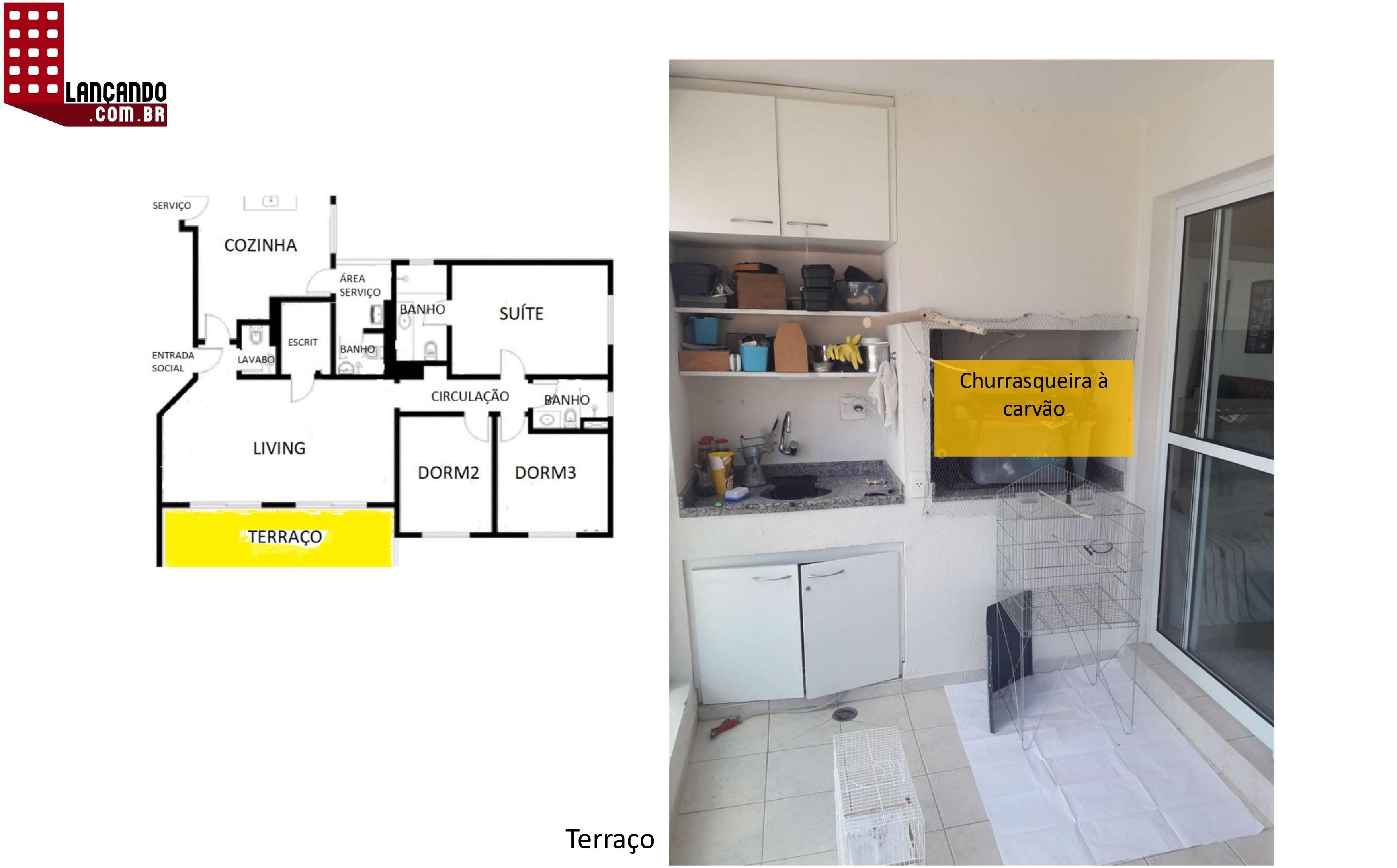 Apartamento à venda com 3 quartos, 111m² - Foto 3