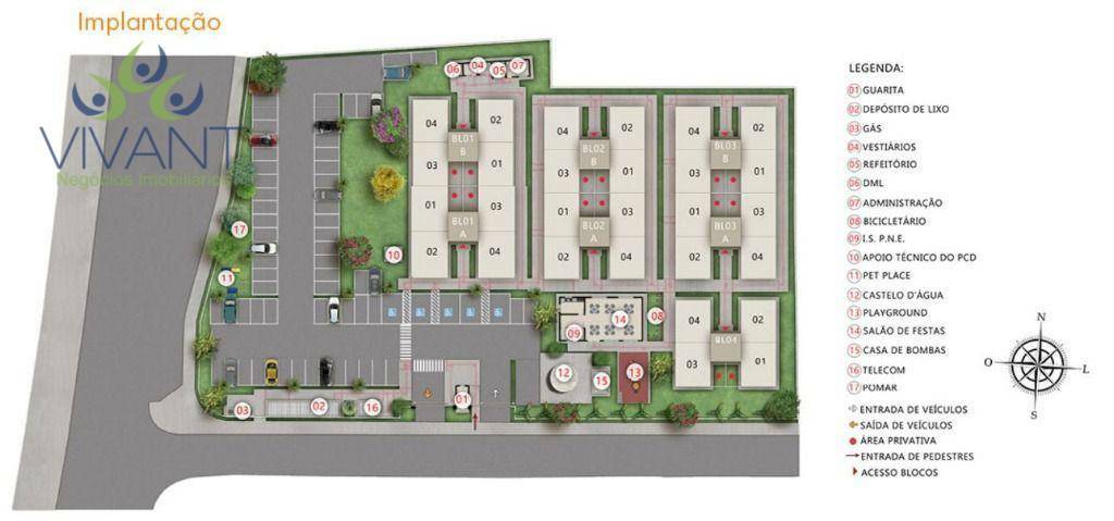 Apartamento à venda com 2 quartos, 40m² - Foto 8