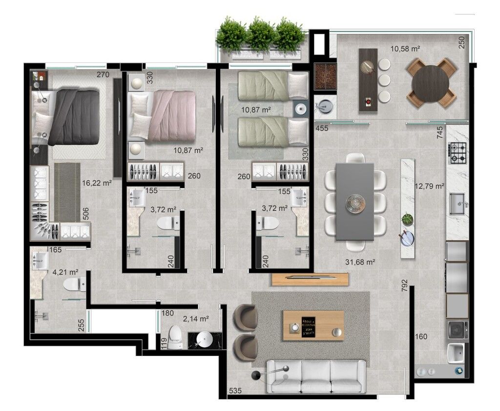 Cobertura à venda com 3 quartos, 172m² - Foto 36