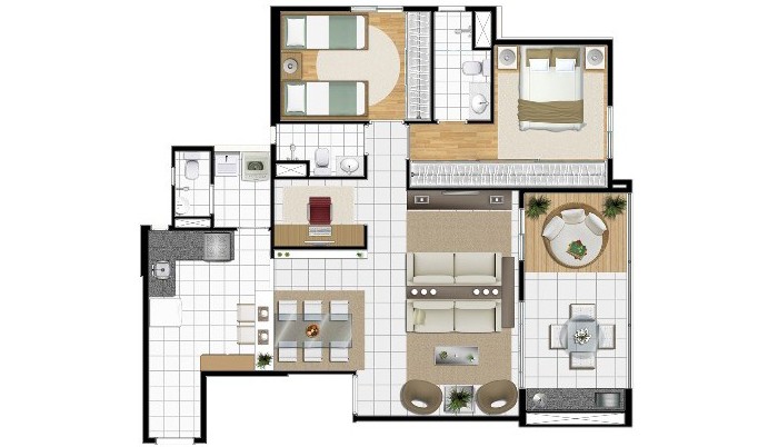 Apartamento à venda com 3 quartos, 89m² - Foto 7