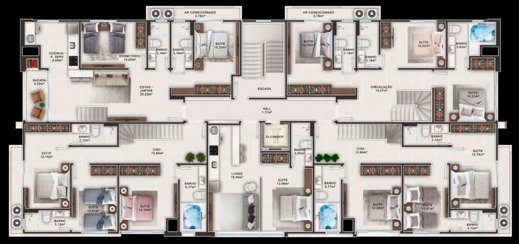 Cobertura à venda com 3 quartos, 136m² - Foto 13