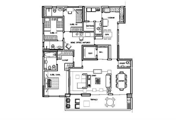 Apartamento à venda com 4 quartos, 169m² - Foto 17