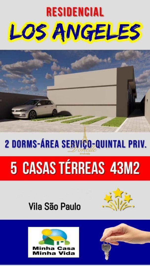 Casa à venda com 2 quartos, 43m² - Foto 1