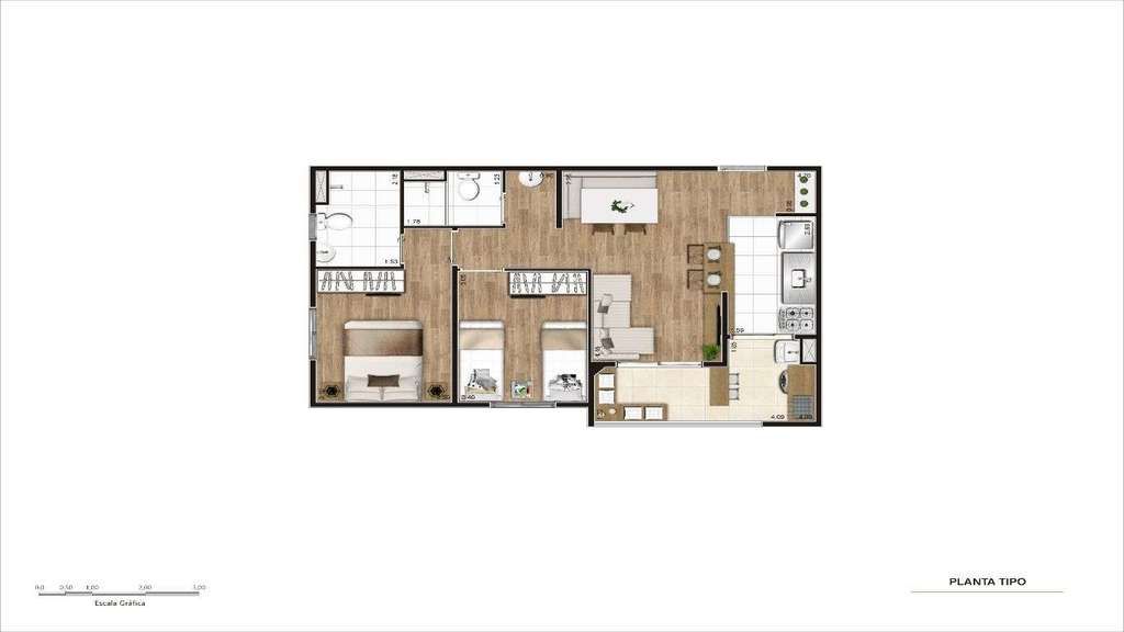 Apartamento à venda com 2 quartos, 55m² - Foto 12