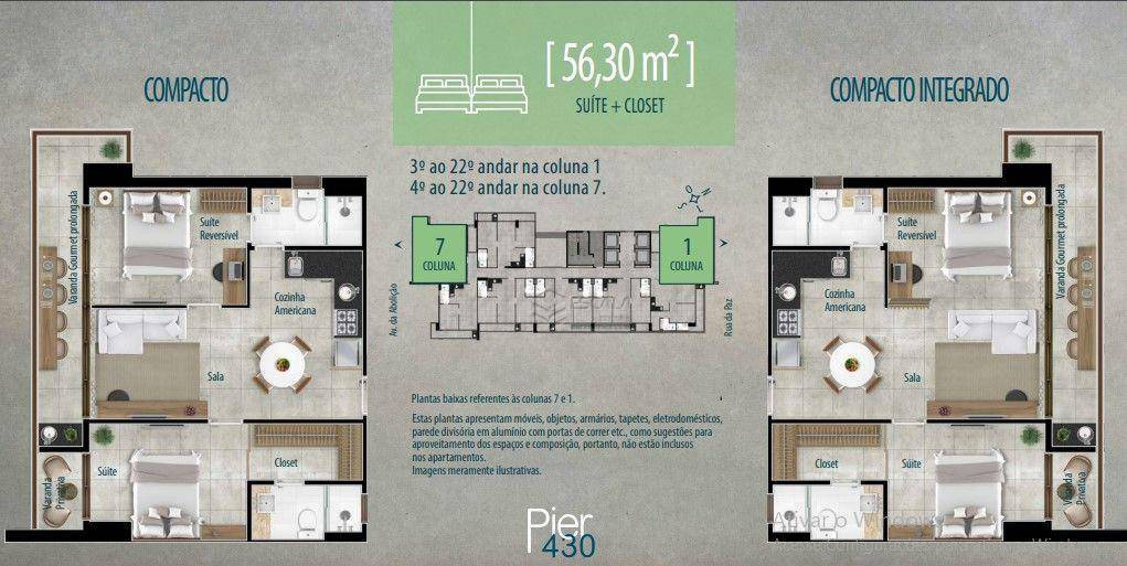 Apartamento à venda com 1 quarto, 38m² - Foto 68