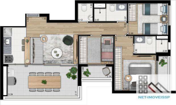 Apartamento à venda com 3 quartos, 79m² - Foto 36