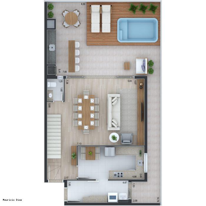 Apartamento à venda com 3 quartos, 125m² - Foto 10