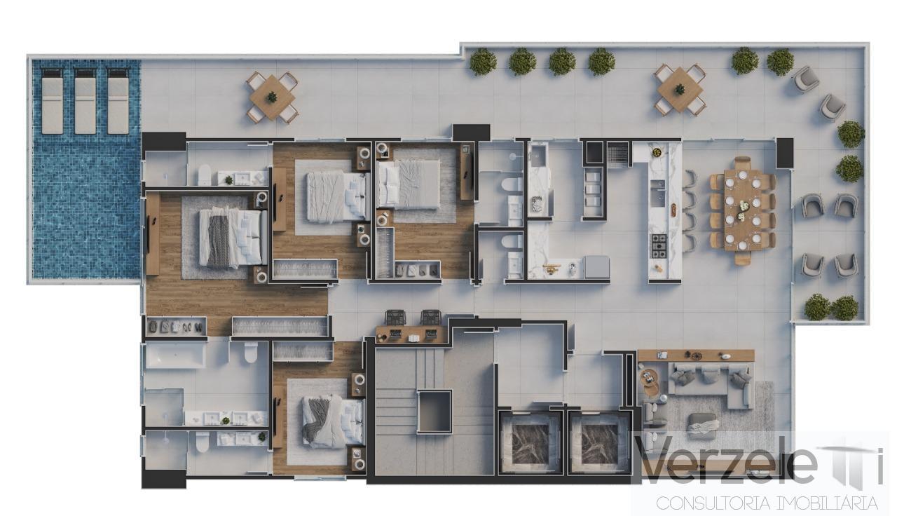 Apartamento à venda com 4 quartos, 180m² - Foto 20