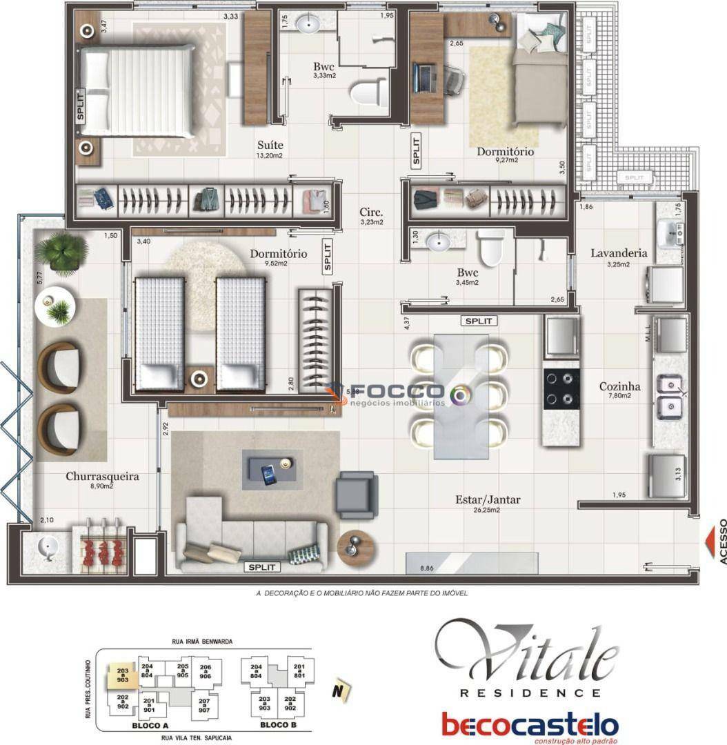 Apartamento à venda com 3 quartos, 101m² - Foto 29