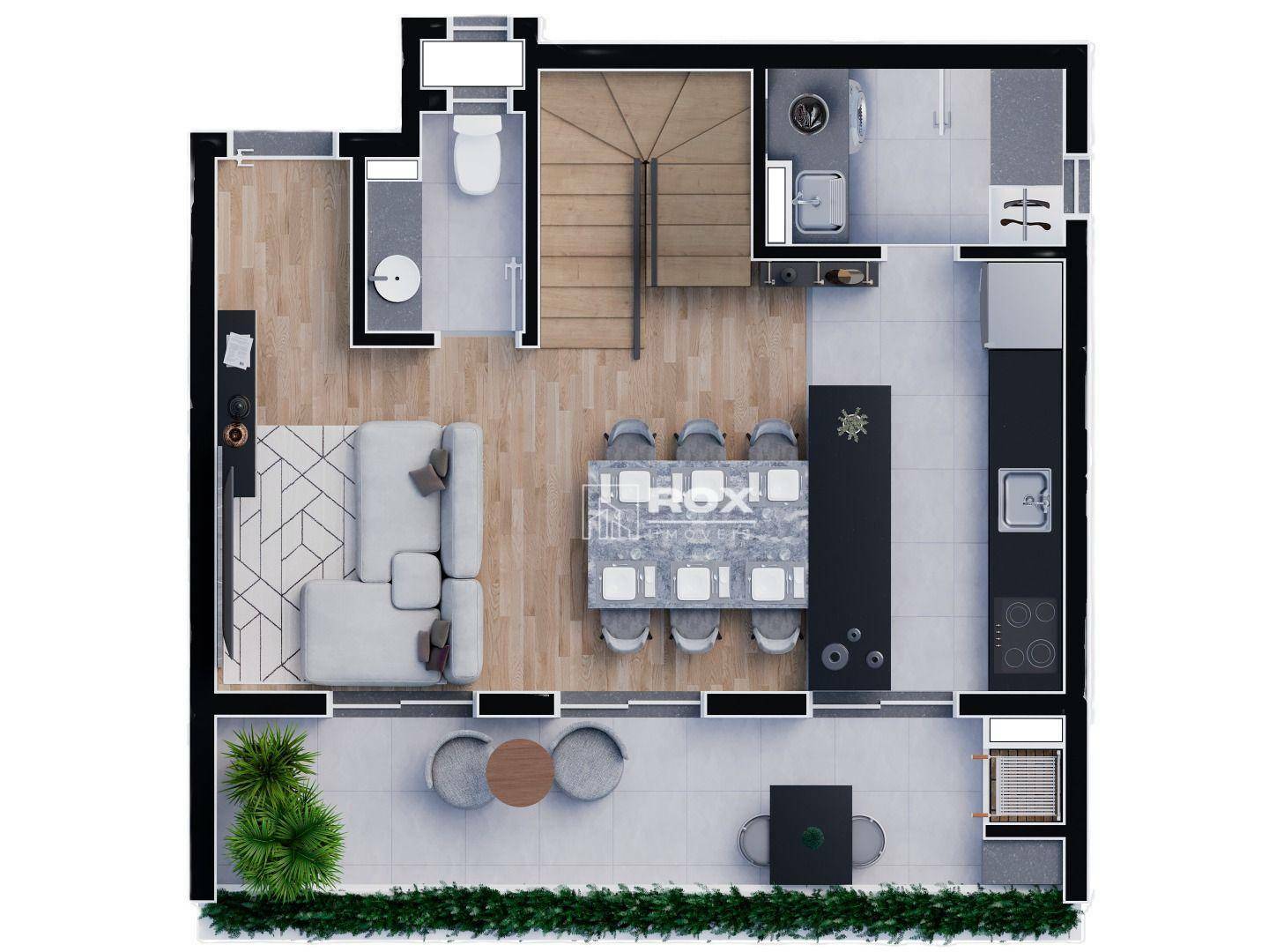 Apartamento à venda com 3 quartos, 166m² - Foto 3