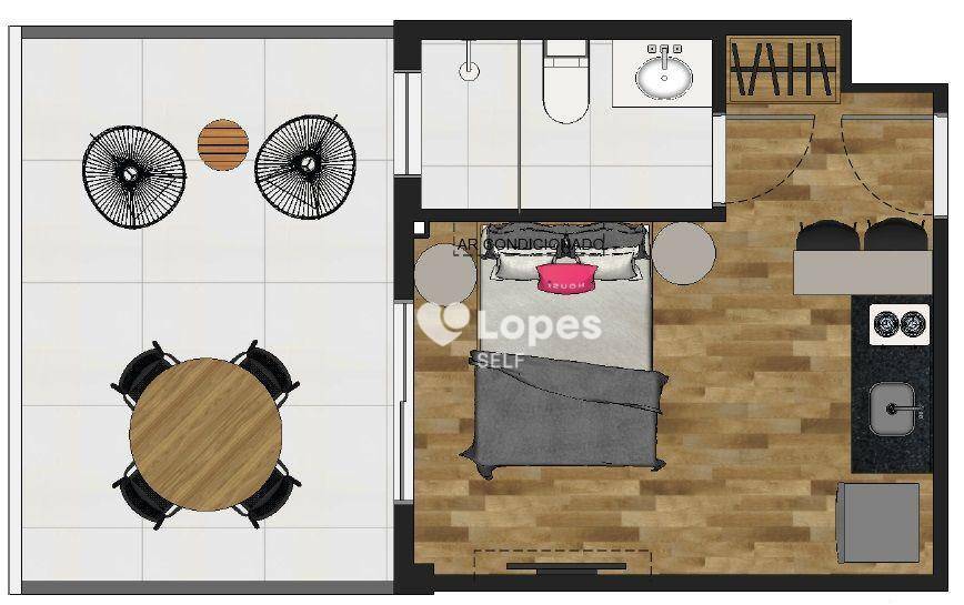 Kitnet e Studio à venda com 1 quarto, 26m² - Foto 52