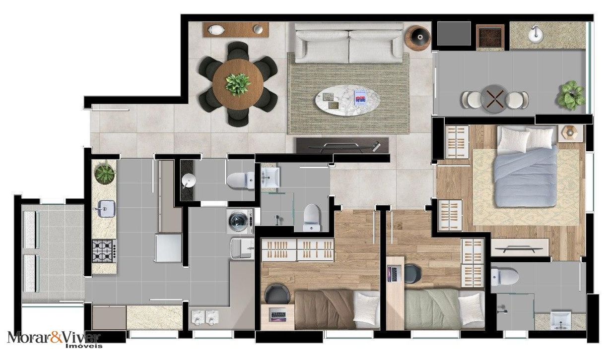 Apartamento à venda com 3 quartos, 96m² - Foto 18