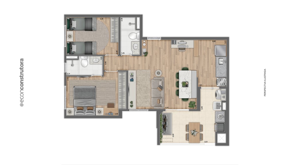 Apartamento à venda com 3 quartos, 6956m² - Foto 23